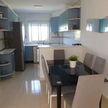 Moderno Luminoso Terraza Solarium Patio Holiday home Puerto Marino